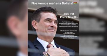 Paz llama a una concentración masiva en la plaza Murillo tras su posesión presidencial
