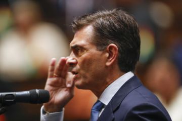 Las frases más impactantes del primer discurso presidencial de Rodrigo Paz
