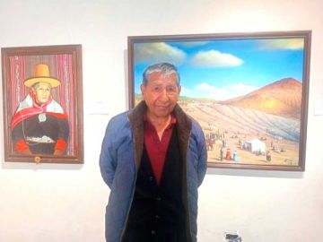 Artista presenta muestra en honor al Bicentenario 