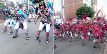 Los bailarines participaron con sus pasos de baile y destreza en el inicio del FIC de la Gobernación.