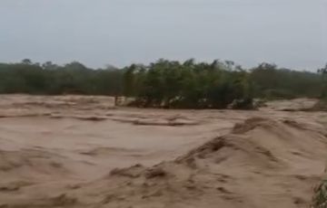 Activan alerta roja por turbión en el río Piraí
