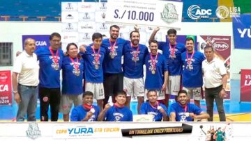Nacional Potosí básquetbol se corona campeón en Perú