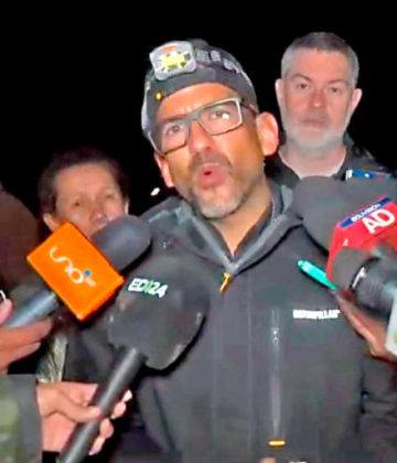 Camacho: Buscar a desaparecidos es la prioridad