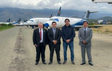 Posesionan a las nuevas autoridades de BoA, Naabol y DGAC