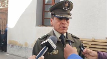 Hay un nuevo intendente municipal en Potosí: el capitán Bladimir Coro