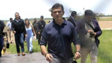 Presidente Paz llega a Samaipata y confirma ayuda humanitaria