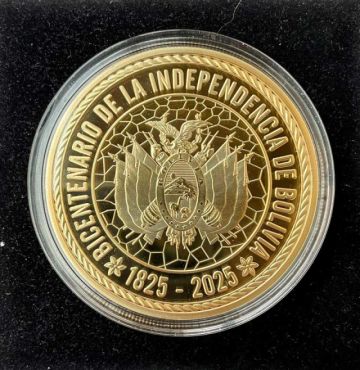 Hoy se presenta la moneda del Bicentenario de Potosí