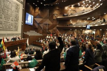 Paz felicita al Legislativo y anuncia inmediata promulgación de la ley de las subnacionales