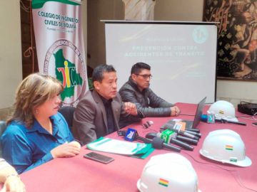 Ingenieros de Potosí se abren a la prevención de accidentes en las carreteras