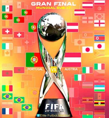 Mundial Sub 17:  Portugal-Austria, una final inédita
