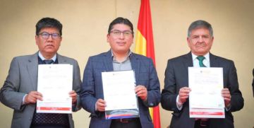 Gobernación construirá nuevo coliseo para la UATF en Potosí