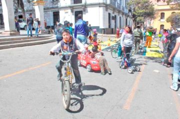 El 7 de diciembre se cumplirá el último Día del Peatón en Potosí