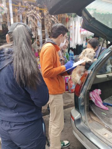 Vacunación en la primera jornada  FOTO: SEDES