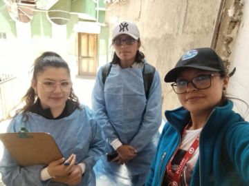 Vacunación en la primera jornada  FOTO: SEDES