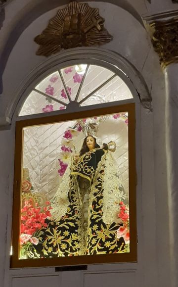 Virgen de la Candelaria en la Catedral de Puno. JJTM.
