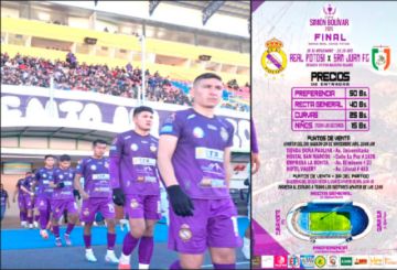 Real Potosí está obligado a ganar a San Juan en la primera final