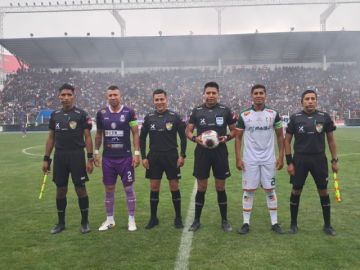 Los goles fueron anotados mediante los jugadores Carlos Rueda, Vladimir Castellón (2 tantos) y Harold Reina.