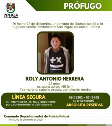 Acusado por violación se escapa del penal de Uncía y nadie sabe cómo lo hizo