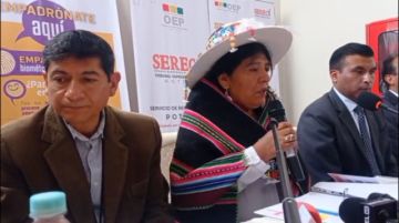 Inicia el empadronamiento masivo para las elecciones subnacionales