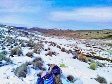 Senamhi advierte riesgo de nevadas en varias regiones del Departamento
