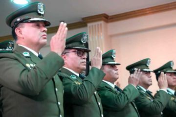 Potosí tiene nuevo comandante: coronel Mirko Bustos Panique