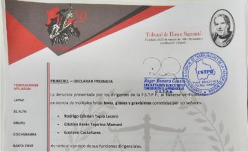 Tribunal nacional de la prensa expulsa definitivamente a tres informadores de Potosí