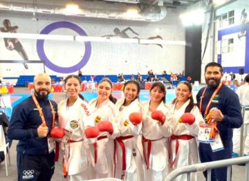 Karate logra bronces en Bolivarianos