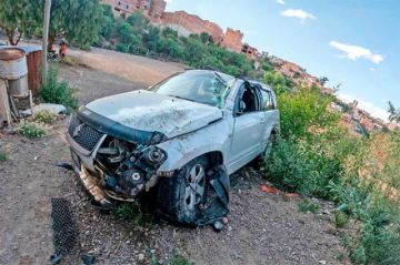 Vehículo se desliza sin conductor
