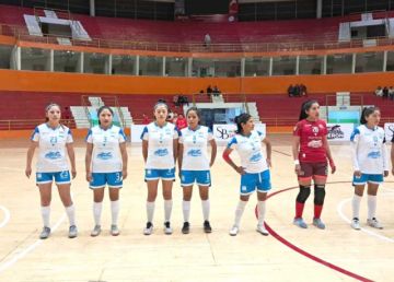 Deportivo Calderón está listo para jugar la final de la Liga Femenina de Futsal