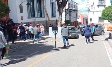 Choferes piden evitar bloqueos de calles del centro de la Villa Imperial