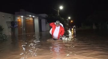 El desborde del río Piraí golpea a Warnes y Montero y obliga a evacuar a familias