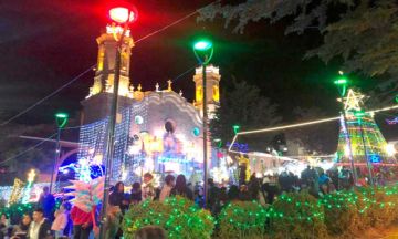Iluminación de Navidad inicia agenda festiva en  Potosí