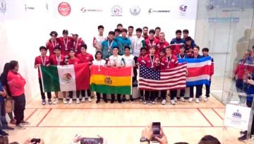 Bolivia gana el Mundial de Ráquetbol