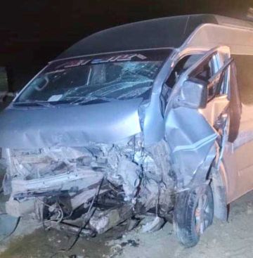 Reportan dos fallecidos y un herido en accidentes