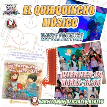 Elenco MyTalentum se presenta en feria del libro
