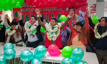 Tahuichi es proclamado como candidato a la Alcaldía de El Alto por Jallalla