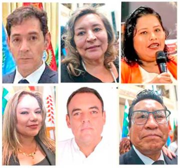 Asumen nuevos vocales del TSE y Lara les pide “imparcialidad”