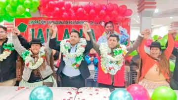 Tahuichi, candidato a la Alcaldía de El Alto