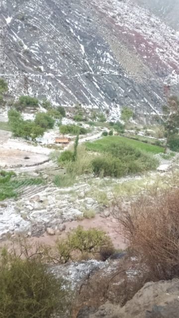 En los últimos días se presentaron granizadas en los municipios de Caiza D, San Pedro de Buena Vista, Ckochas y Acasio