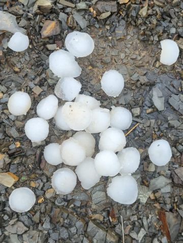 En los últimos días se presentaron granizadas en los municipios de Caiza D, San Pedro de Buena Vista, Ckochas y Acasio