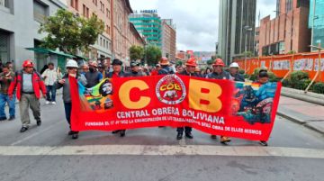 La COB se moviliza en Navidad e insiste en demandar la abrogación del Decreto 5503