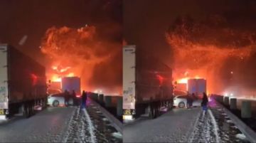 Accidente múltiple en Japón mas de 50 vehículos afectados en una carretera al noroeste de Tokio