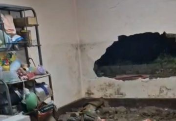 Familia pierde todo tras inundarse su inmueble por torrencial lluvia