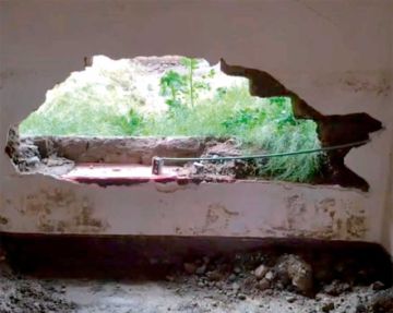 Mujer joven se salva de morir  ahogada tras torrencial lluvia