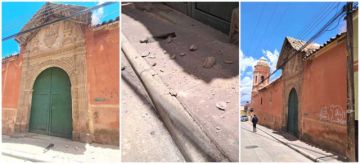 Gestionan atender daños en el templo de Santa Mónica