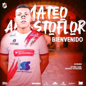 Arauz, Abastoflor y Martínez refuerzan a Nacional Potosí