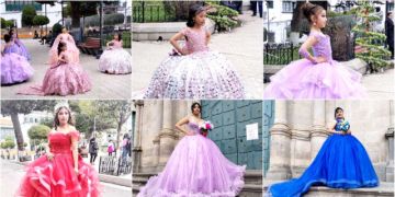 Niñas y adolescentes lucen su belleza en sesión de fotos