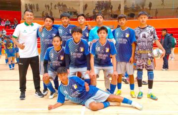Juniors F.C campeón en la categoría sub 14 varones.