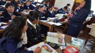 El lunes 19 de enero comienzan las inscripciones escolares  en Bolivia
