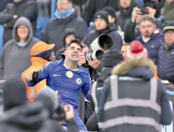 Chelsea reacciona sobre  el final y bloquea al City